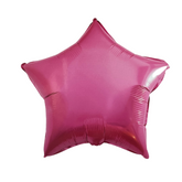 Globo estrella rosa chrome 18''